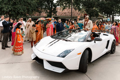 Indian groom luxury baraat car. Indian groom luxury baraat car.