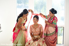 Indian bride getting ready to say "I Do". Indian bride getting ready to say "I Do".