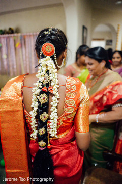 Marvelous indian bride's hair style Marvelous indian bride's hair style