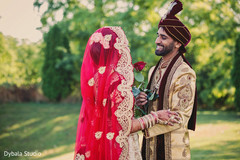 Sweet and lovely first look scene Sweet and lovely first look scene