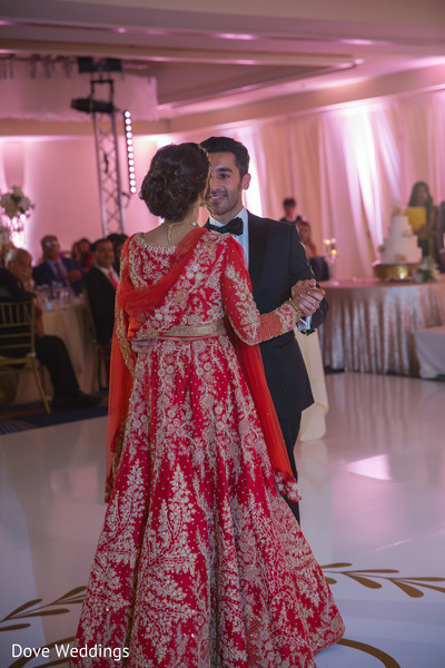 Indian lovebirds having their first dance.