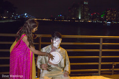Indian bride and groom fun moment Indian bride and groom fun moment