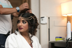 Indian bride getting ready Indian bride getting ready
