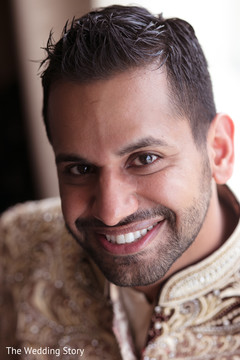 Indian groom's portrait Indian groom's portrait