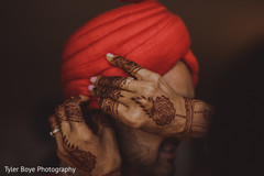 Indian groom getting ready capture Indian groom getting ready capture