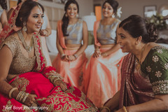 Beautiful indian bride getting ready. Beautiful indian bride getting ready.