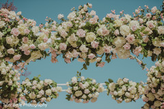 Wonderful rose decor indian wedding ceremony,indian wedding ceremony floral and decor