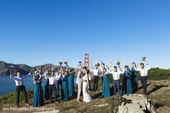 Marvelous indian lovebirds portrait with bridesmaids and groomsmen Marvelous indian lovebirds portrait with bridesmaids and groomsmen