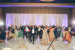 Upbeat indian wedding guests dance performance Upbeat indian wedding guests dance performance