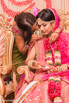 Sweet indian bride at her wedding ceremony. Sweet indian bride at her wedding ceremony.