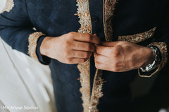 Indian groom getting ready Indian groom getting ready