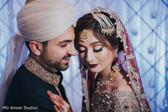 Indian newlyweds heartfelt moment Indian newlyweds heartfelt moment