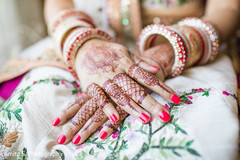 Elegant Indian bride's mehndi decoration. Elegant Indian bride's mehndi decoration.
