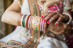 Impressive indian bride's bangles. Impressive indian bride's bangles.
