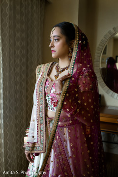 Lovely bridal with lengha  fashion.