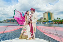 Lovely Indian bride and groom portrait. Lovely Indian bride and groom portrait.