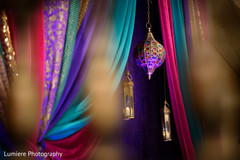 Indian colorful sangeet mandap decoration. indian mandap,sangeet mandap,indian pre-wedding decorations