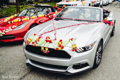 Wedding cars ready for baraat Wedding cars ready for baraat