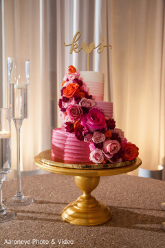 Beautiful indian wedding ombre cake Beautiful indian wedding ombre cake