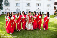 Candid maharani with her bridesmaids Candid maharani with her bridesmaids