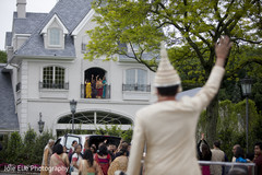 Maharani cheering the baraat Maharani cheering the baraat