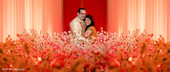 Stunning indian newlyweds capture indian newlyweds,floral and decor