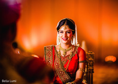 Indian bride at her wedding ceremony Indian bride at her wedding ceremony