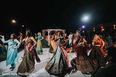 Phenomenal Indian's bride and bridesmaids portrait. Phenomenal Indian's bride and bridesmaids portrait.