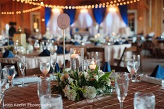 Graceful floral centerpiece and table number Graceful floral centerpiece and table number