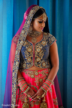 Beautiful indian bride's portrait Beautiful indian bride's portrait