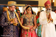 Indian couple praying at their wedding ceremony. indian wedding ceremony,indian wedding traditions