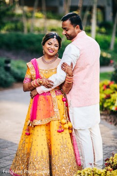 Adorable indian couple posing for photo shoot Adorable indian couple posing for photo shoot