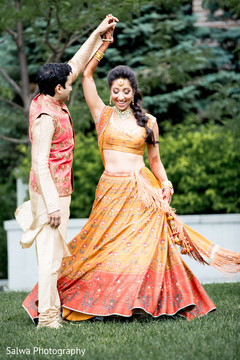 Joyful Indian bride and groom having fun capture. Joyful Indian bride and groom having fun capture.
