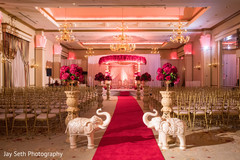 Stunning Indian wedding mandap flower and elephants decoration. indian wedding ceremony,indian wedding flower decor,indian wedding aisle decor
