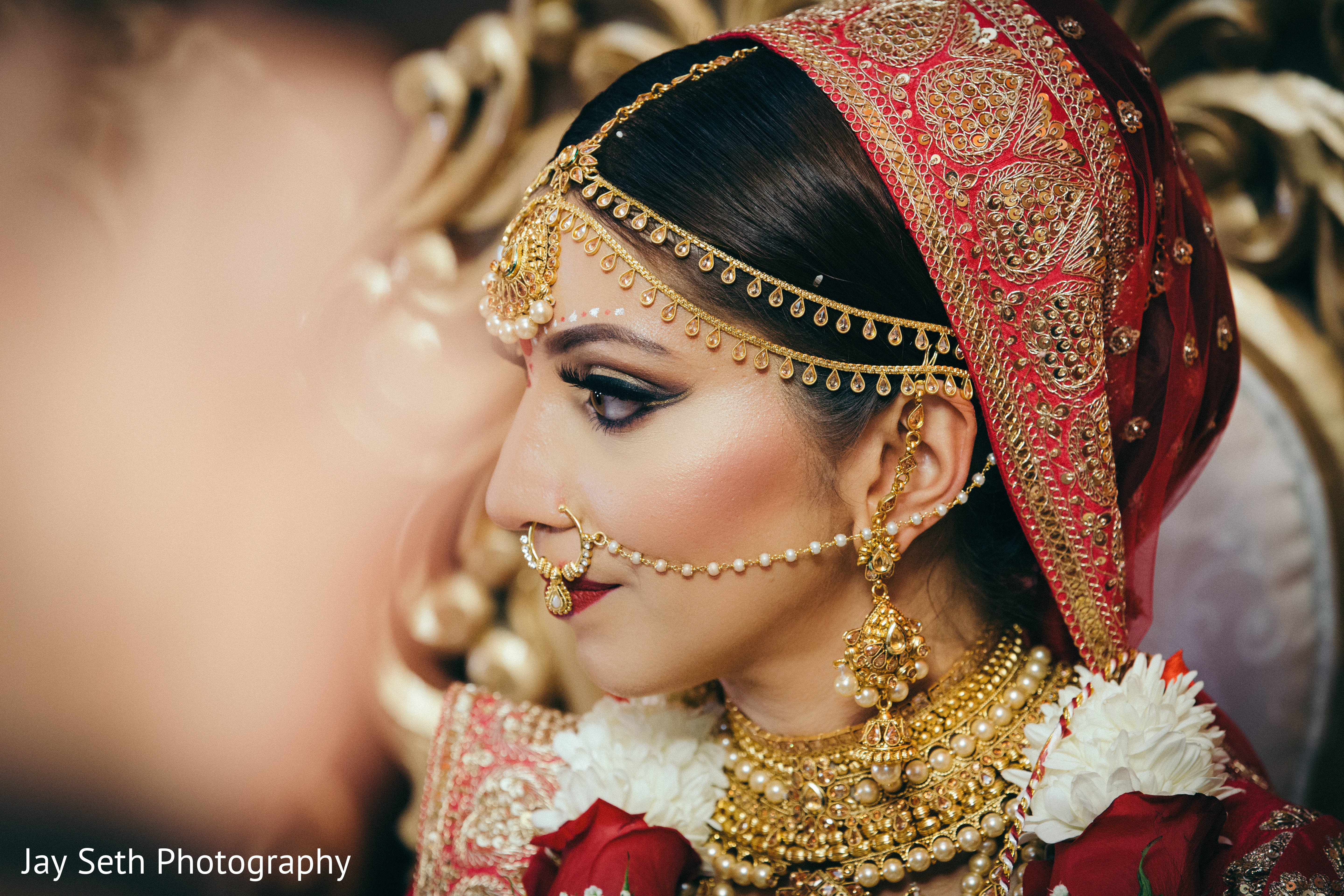 Wonderful capture of Indian bride during wedding ceremony. | Photo 163640