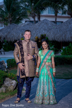 Indian couple's sangeet style indian wedding gallery,sangeet,pre-wedding celebrations,indian bride and groom