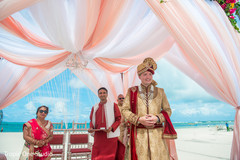 Indian groom waiting for bride Indian groom waiting for bride