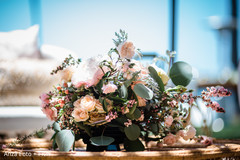 Lovely Indian wedding table centerpiece flower decoration. Lovely Indian wedding table centerpiece flower decoration.