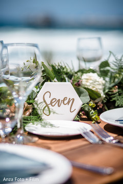 Beautiful Indian wedding table numbers. Beautiful Indian wedding table numbers.