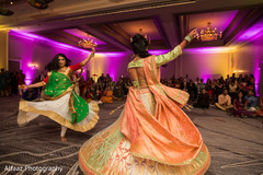 Vibrant sangeet dance performance Vibrant sangeet dance performance