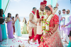 Indian couple's saptapadi ritual indian wedding ceremony,indian wedding ceremony photography,indian bride and groom