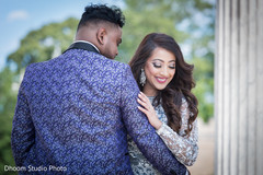 Sweet and lovely first look scene indian wedding gallery,first look photography,indian bride and groom