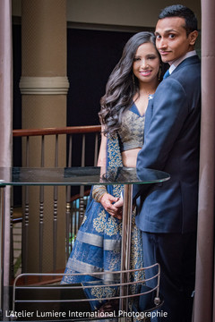 Gorgeous Indian newlyweds capture. indian bride and groom,indian wedding reception fashion,indian wedding accessories