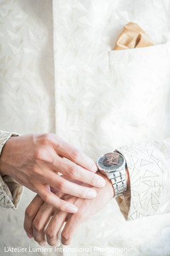 Charming Indian groom getting ready scene. Charming Indian groom getting ready scene.