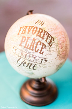 Lovely  Indian pre-wedding personalized decoration.