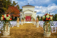 Stunning Indian wedding ceremony aisle decoration. mandap,indian wedding ceremony floral and decor,indian wedding aisle decor,indian wedding venue