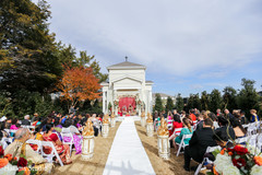 Joyful Indian groom and guest waiting for bride at the wedding ceremony. mandap,indian wedding ceremony floral and decor,indian wedding aisle decor,indian wedding venue