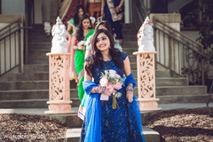 Indian bridesmaids making their entrance Indian bridesmaids making their entrance