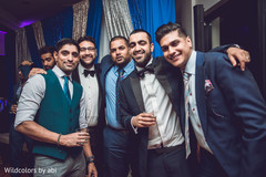 Indian groom with groomsmen capture Indian groom with groomsmen capture