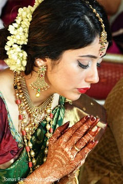 Beautiful Indian brides capture during wedding ritual. indian bride,indian wedding fashion,indian bride hair and makeup,indian brides jewelry